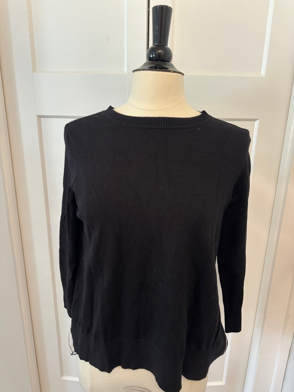 Karen Millen Black Crew Neck Sweater